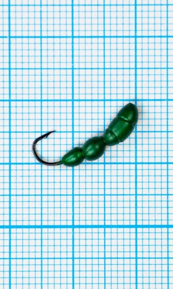 Мормышка Лесной Муравей (Formica RUFA) 1,0/12, зеленый Fluo