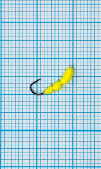 Мормышка Лесной Муравей (Formica RUFA) 0,35/16, желтый Fluo +