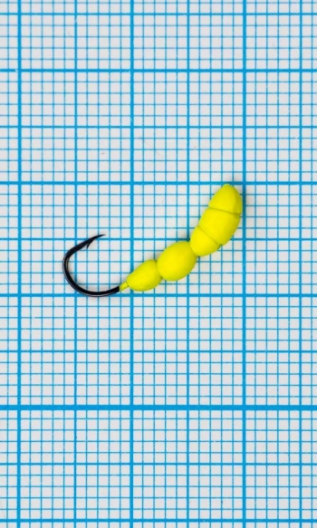 Мормышка Лесной Муравей (Formica RUFA) 0,75/12, желтый Fluo +