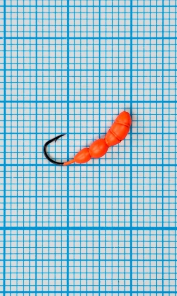 Мормышка Лесной Муравей (Formica RUFA) 0,5/14, красный Fluo +