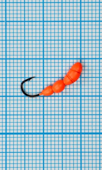 Мормышка Лесной Муравей (Formica RUFA) 0,75/12, красный Fluo +