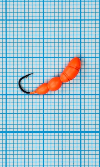 Мормышка Лесной Муравей (Formica RUFA) 1,0/12, красный Fluo +