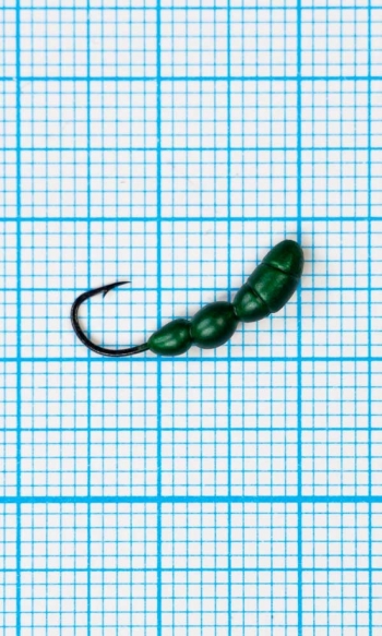 Мормышка Лесной Муравей (Formica RUFA) 0,75/12, зеленый Fluo