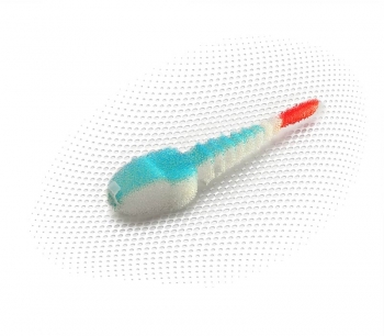 3D Ex STREAM 7 WBlue double hook