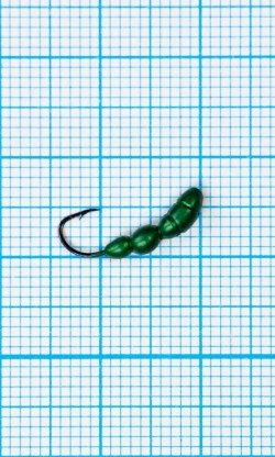 Мормышка Лесной Муравей (Formica RUFA) 0,5/14, зеленый Fluo