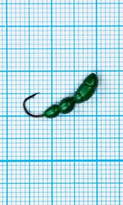 Мормышка Лесной Муравей (Formica RUFA) 1,0/12, зеленый Fluo