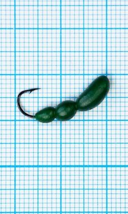 Мормышка Лесной Муравей (Formica RUFA) 2,0/10, зеленый Fluo