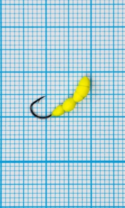 Мормышка Лесной Муравей (Formica RUFA) 0,5/14, желтый Fluo +