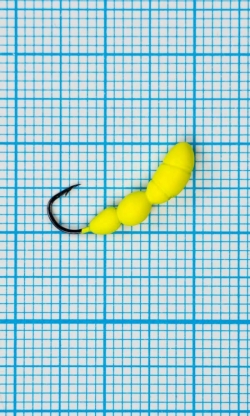 Мормышка Лесной Муравей (Formica RUFA) 1,0/12, желтый Fluo +