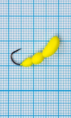 Мормышка Лесной Муравей (Formica RUFA) 2,0/10, желтый Fluo +