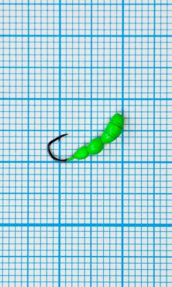 Мормышка Лесной Муравей (Formica RUFA) 0,35/16, зеленый Fluo +