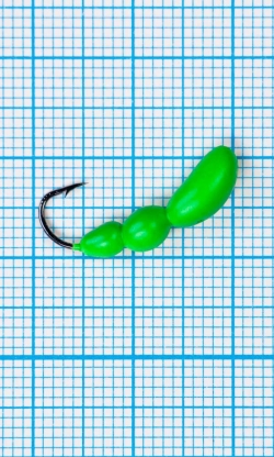Мормышка Лесной Муравей (Formica RUFA) 2,0/10, зеленый Fluo +