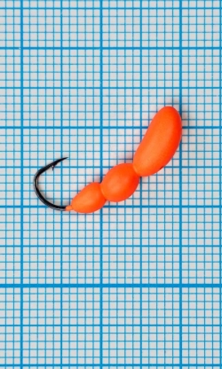 Мормышка Лесной Муравей (Formica RUFA) 2,0/10, красный Fluo +