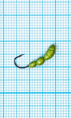 Мормышка Лесной Муравей (Formica RUFA) 0,75/12, желтый Fluo
